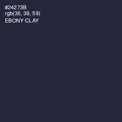 #24273B - Ebony Clay Color Image